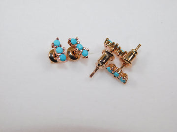 Samantha Rose Gold Earrings