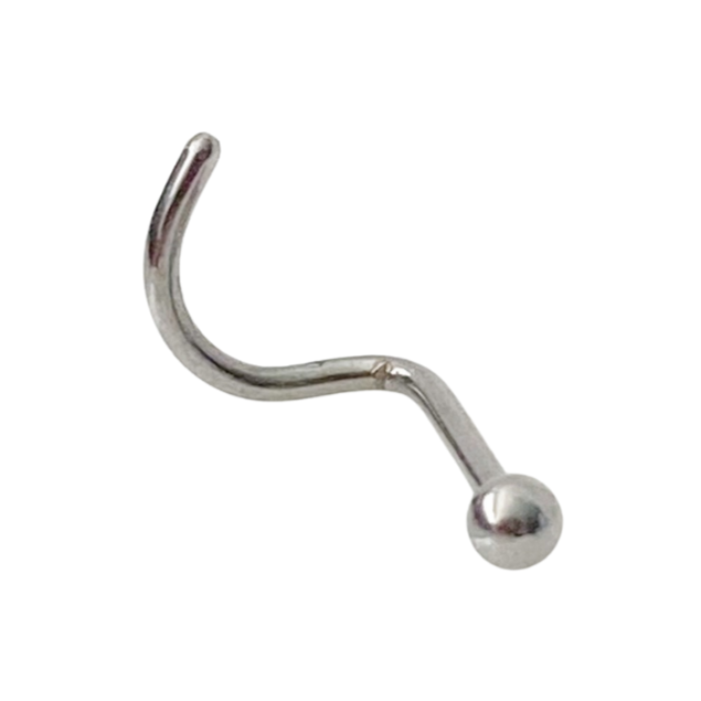 How to take out nose ring stud with ball online