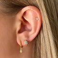 Charlotte Gold Huggie Earrings - Blush & Co.