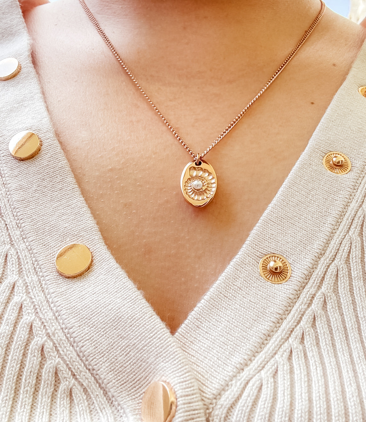 Juliana Necklace – Minimalist Pendant Jewellery | Blush&Co. - Blush & Co. Rose Gold Jewellery Australia