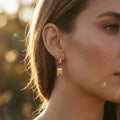 Delilah Rose Gold Huggie Earrings – Minimalist Hoops | Blush&Co. - Blush & Co. Rose Gold Jewellery Australia