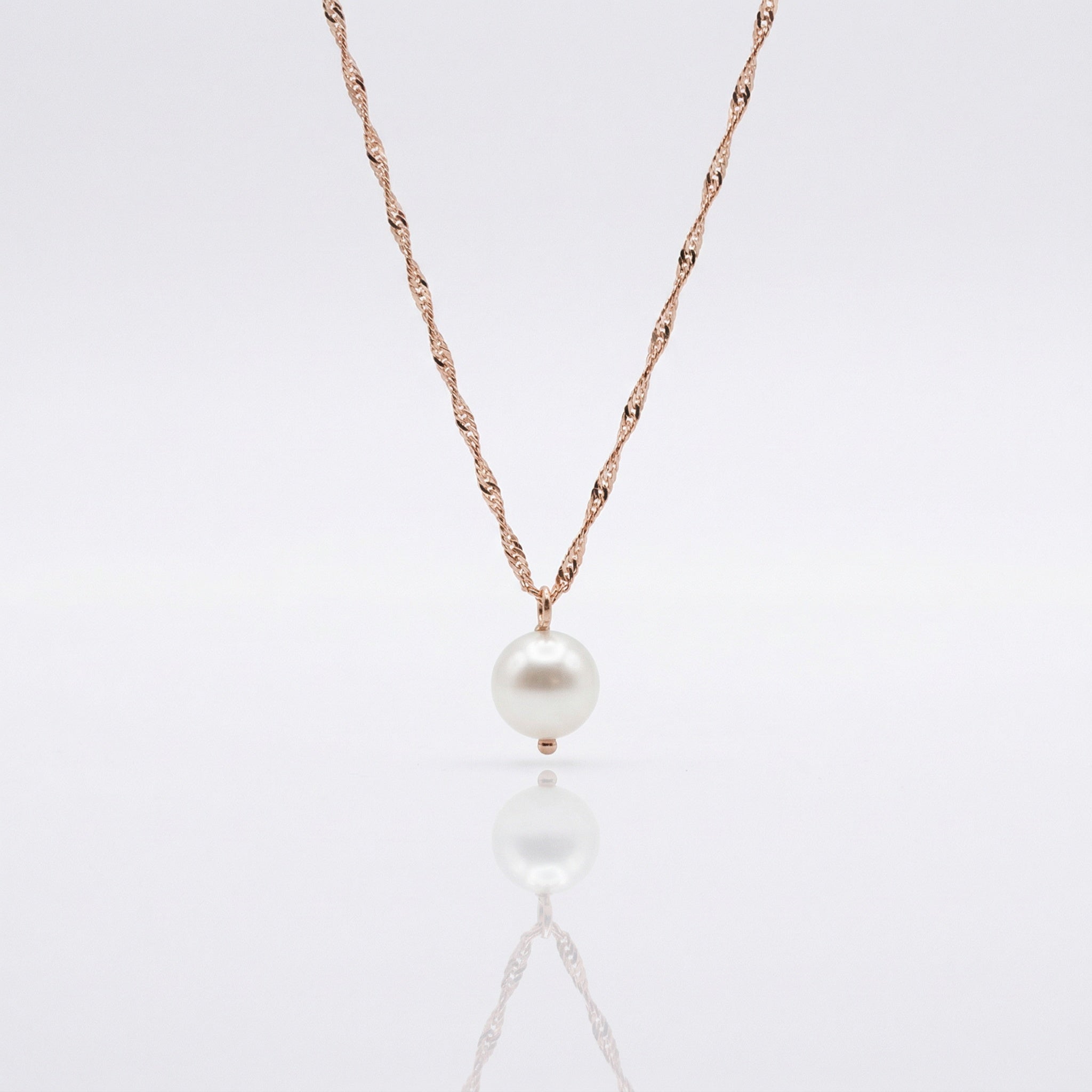 Gretel Rose Gold Pendant Necklace – Timeless Style | Blush&Co. - Blush & Co. Rose Gold Jewellery Australia