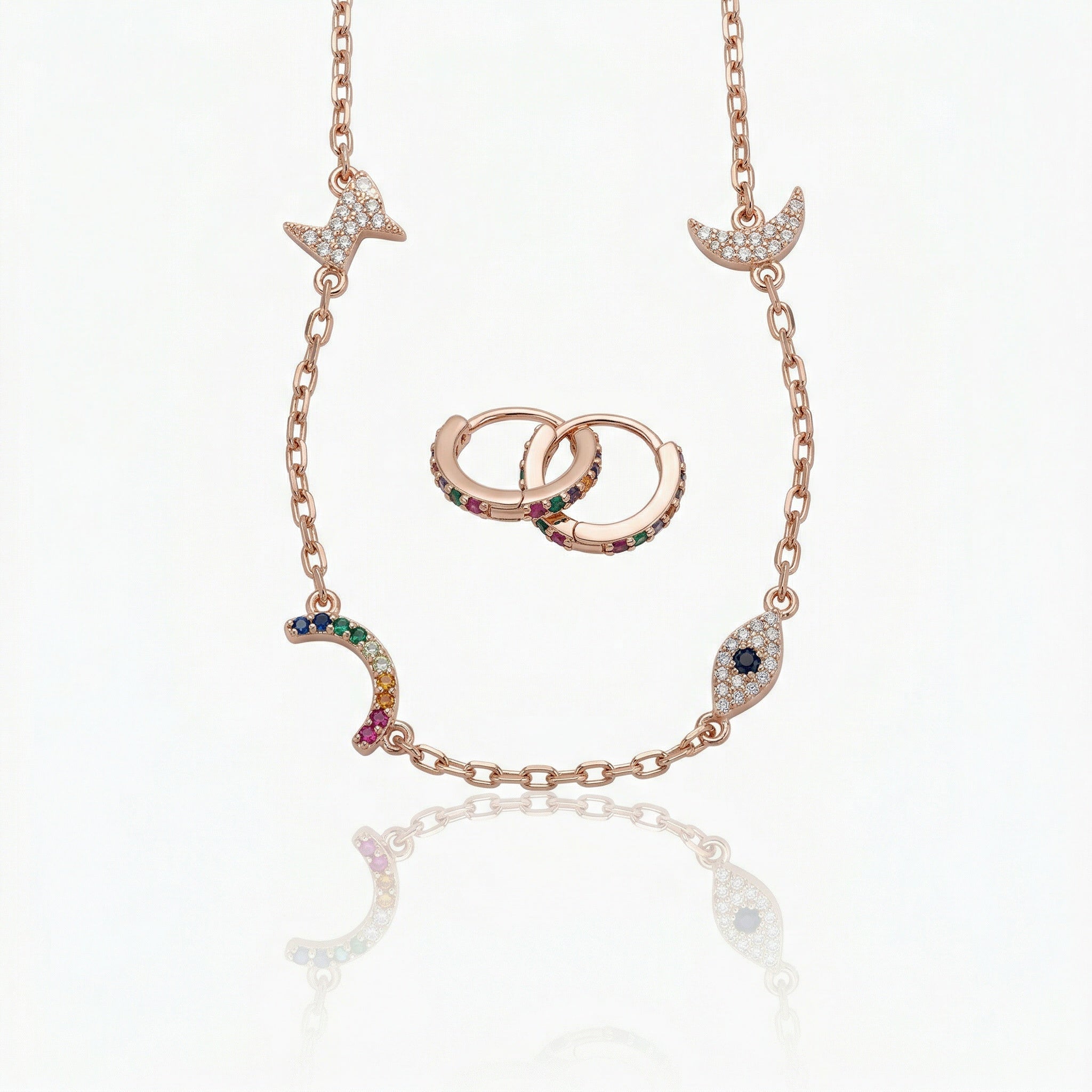 Lucky - Bold Coloured Gems | Blush&Co. - Blush & Co. Rose Gold Jewellery Australia