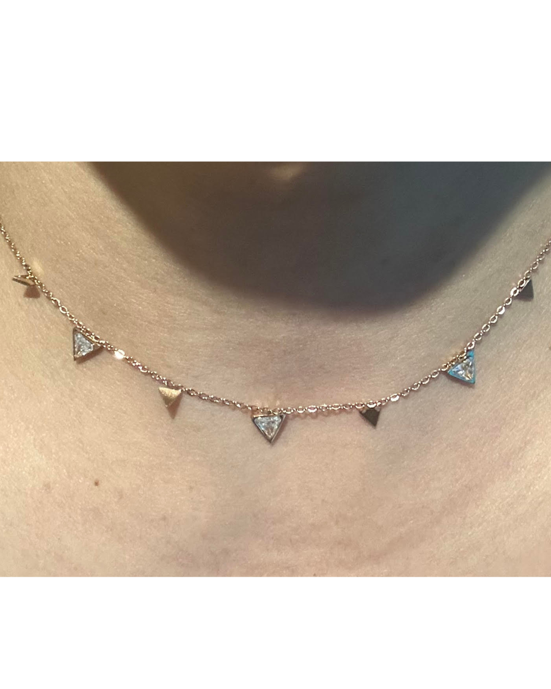 Chloe Rose Gold Necklace