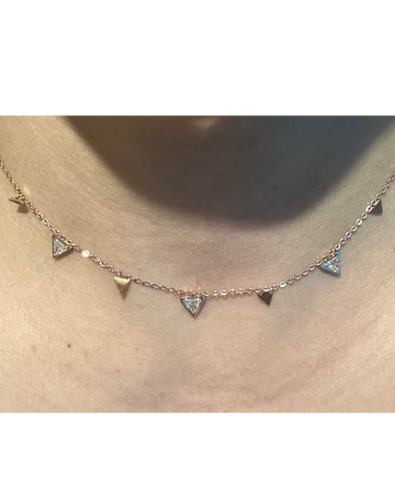 Chloe Rose Gold Necklace