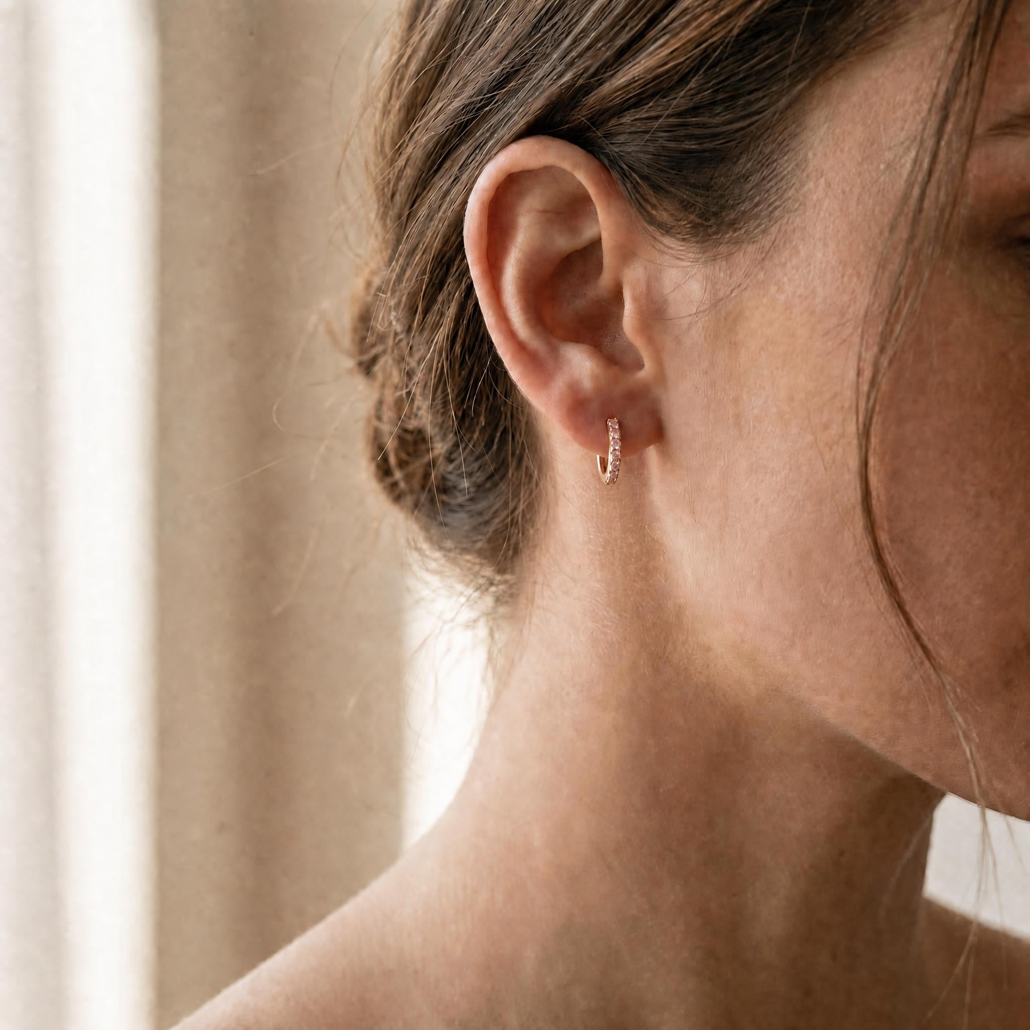 Blush Set - Delicate Rose Gold Earrings | Blush&Co. - Blush & Co. Rose Gold Jewellery Australia
