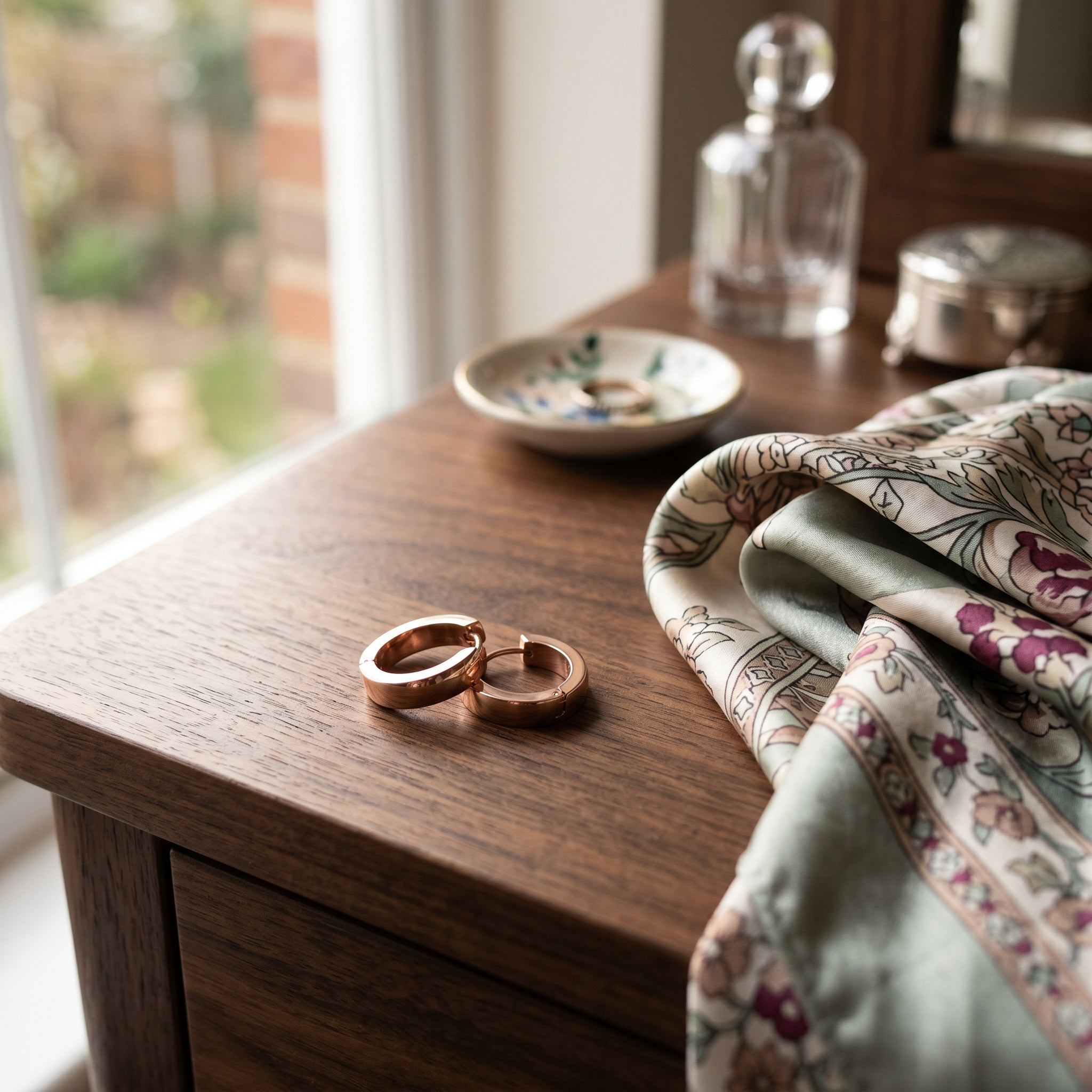 Ammiel Gold Hoop Earrings – Classic Everyday Hoops | Blush&Co.