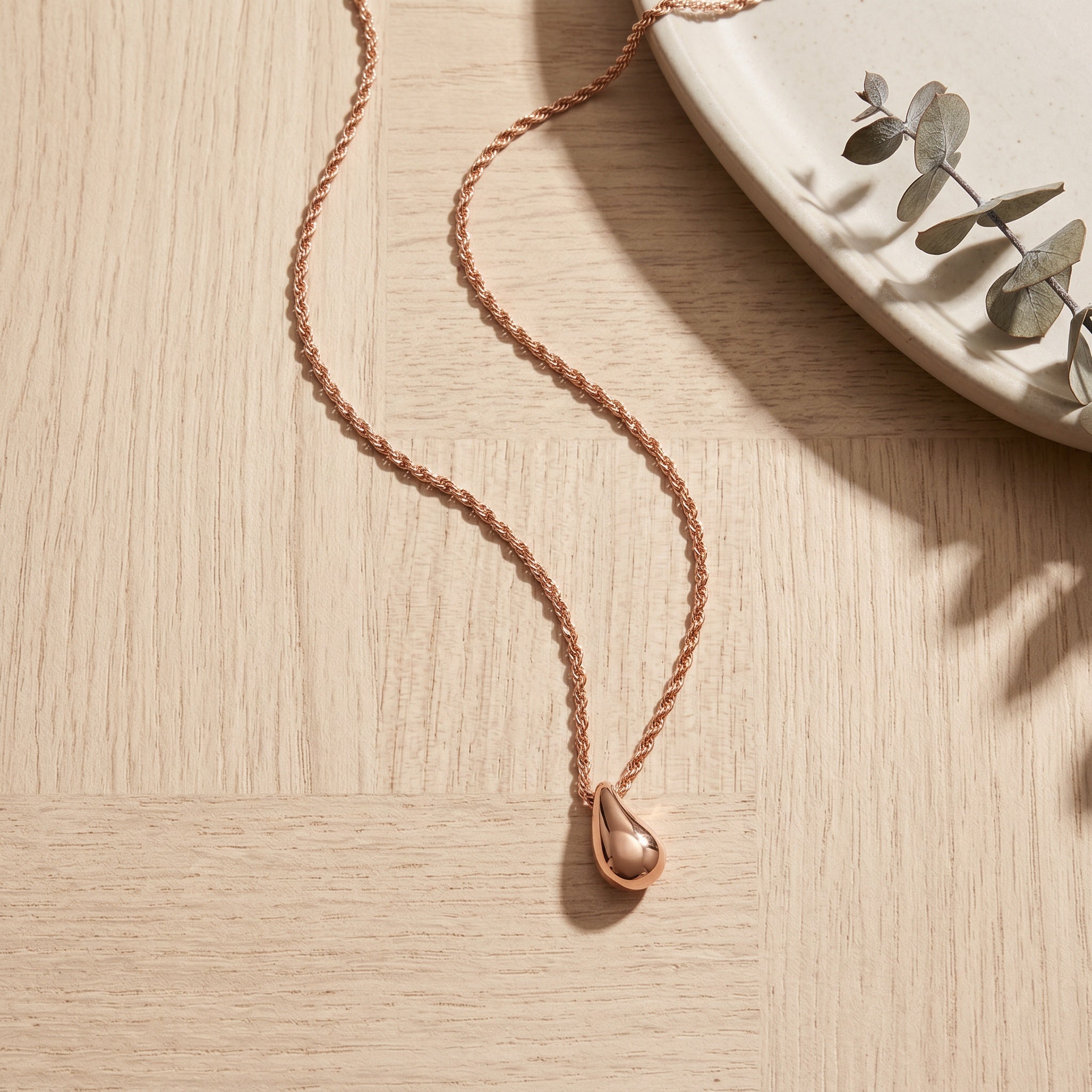 Mabel Rose Gold Necklace – Classic Daily Jewellery | Blush&Co. - Blush & Co. Rose Gold Jewellery Australia