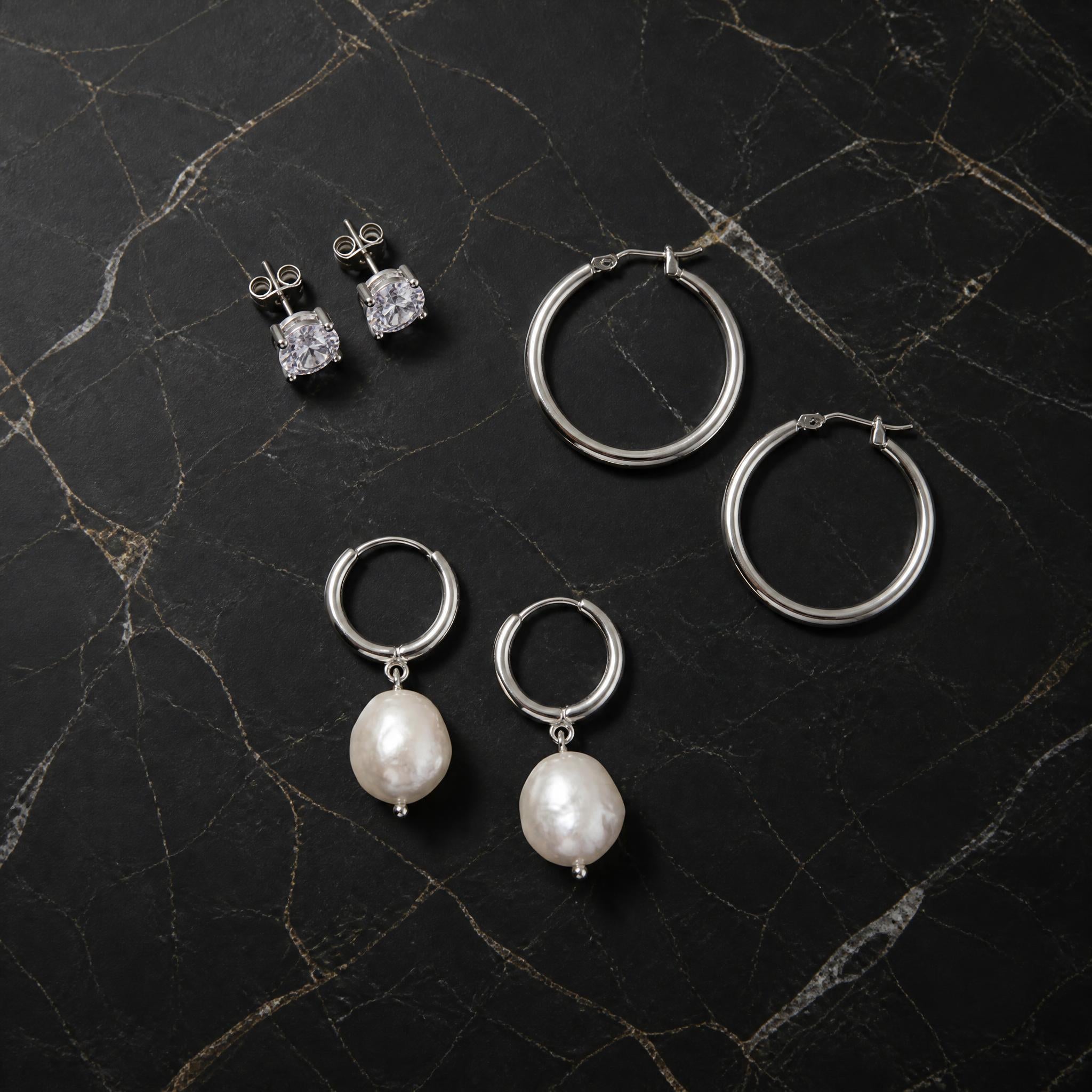 JoJo - Sterling Silver Earrings | Blush&Co. - Blush & Co. Rose Gold Jewellery Australia
