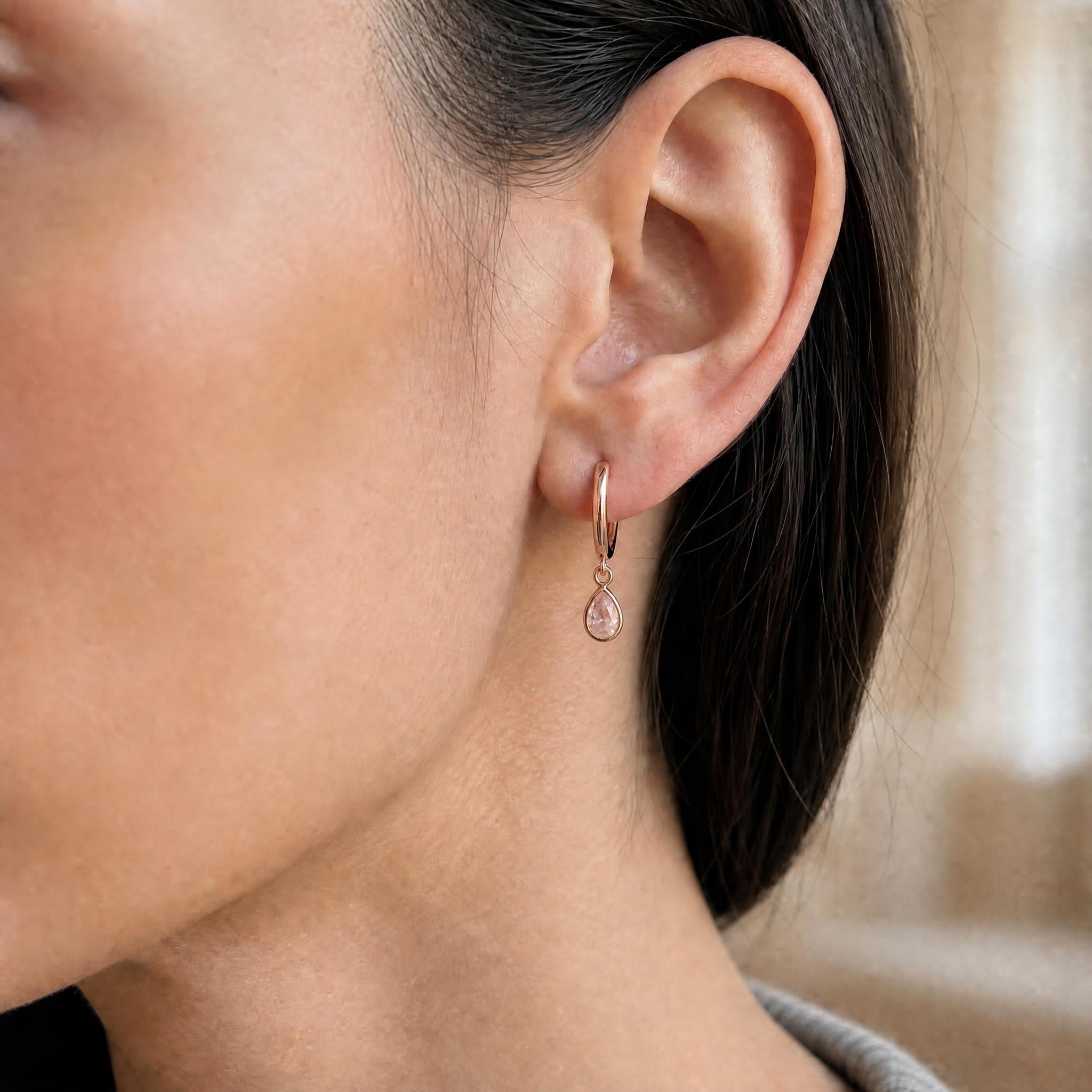 Blush Set - Delicate Rose Gold Earrings | Blush&Co. - Blush & Co. Rose Gold Jewellery Australia