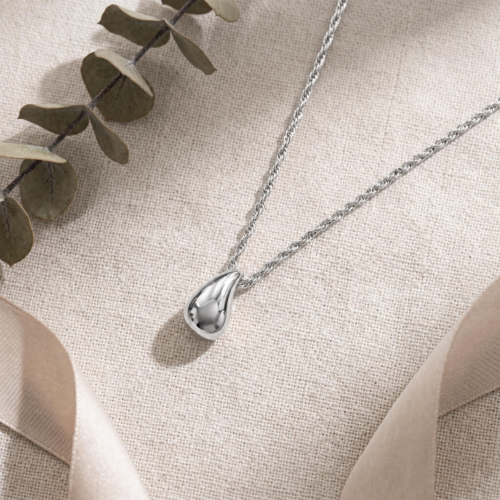 Mabel Silver Necklace – Elegant Silver Jewellery | Blush&Co. - Blush & Co. Rose Gold Jewellery Australia