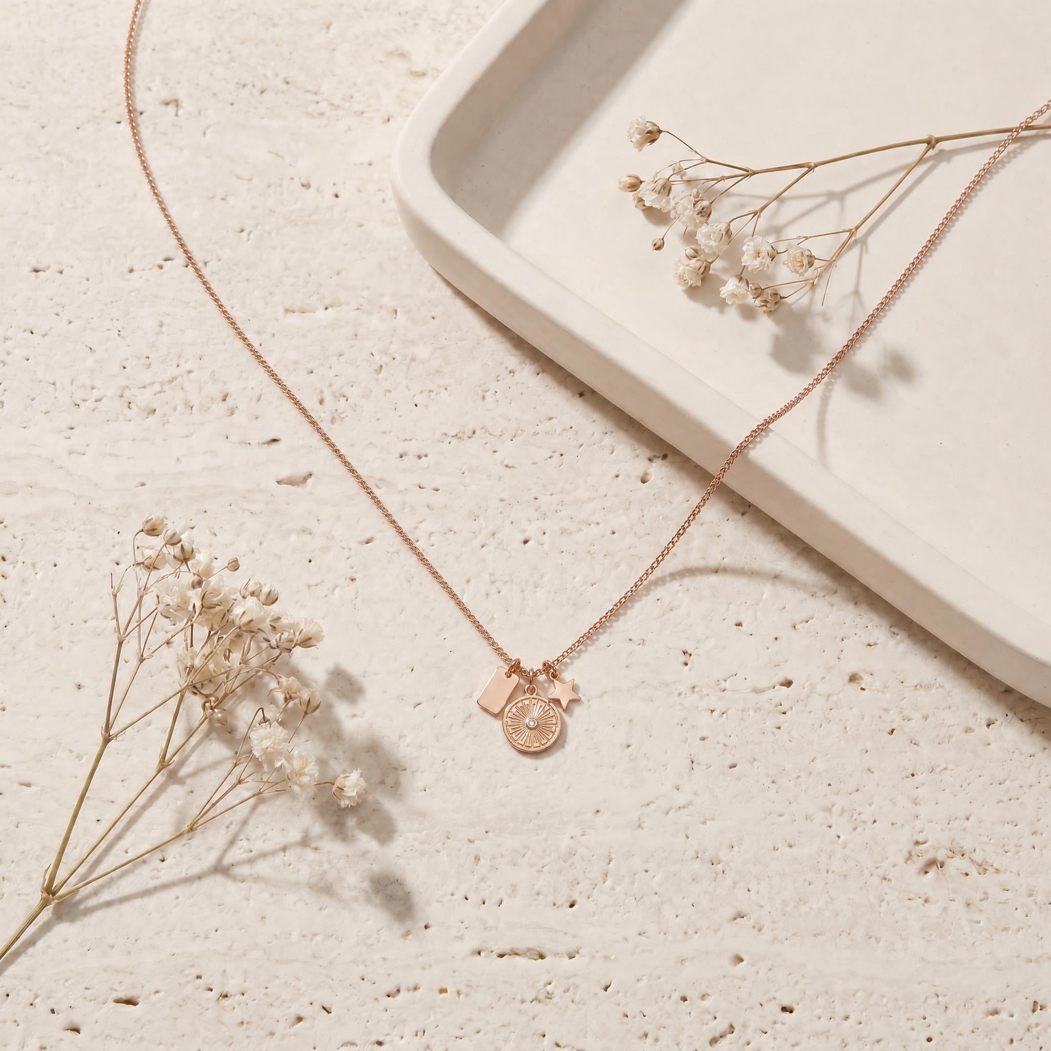 Savannah Pendant Necklace – Elegant Gift Jewellery | Blush&Co. - Blush & Co. Rose Gold Jewellery Australia