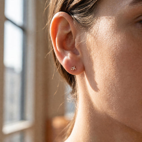 Blush Set - Delicate Rose Gold Earrings | Blush&Co. - Blush & Co. Rose Gold Jewellery Australia