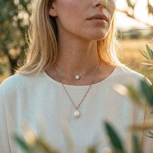 Rosewater - Luxe Refined Necklaces | Blush&Co. - Blush & Co. Rose Gold Jewellery Australia