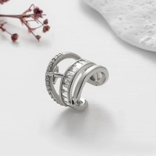Sybil Zirconia Ear Cuff