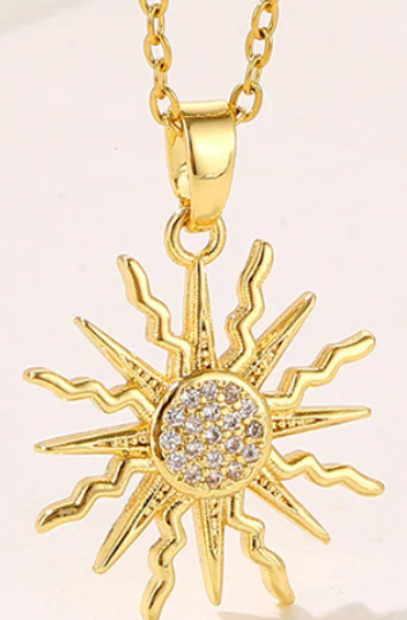 Sky Sun Necklace