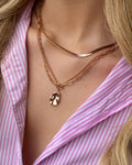 Eden Rose Gold Necklace - Blush & Co.