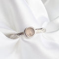 Rose Quartz Ring - Silver - Blush & Co.