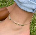 Cassidy Anklet - Silver - Blush & Co.