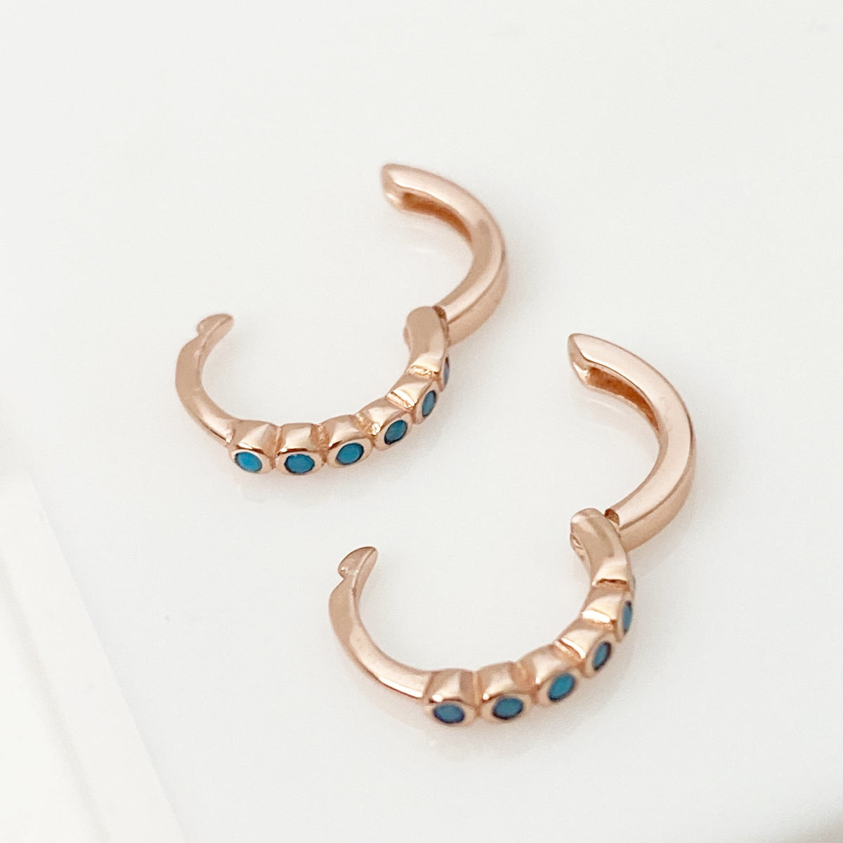 Shai Turquoise Huggies - Blush & Co.