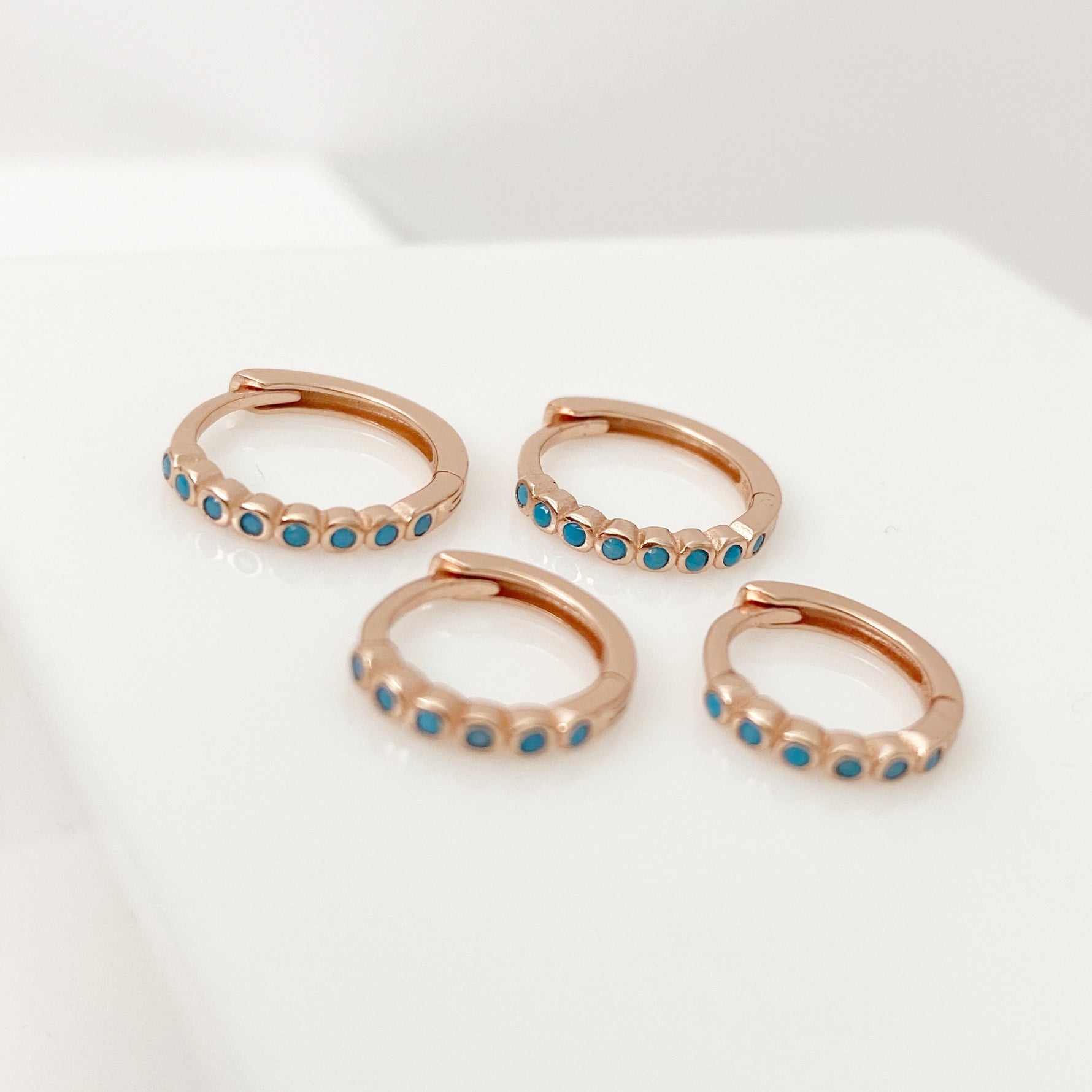 Shai Turquoise Huggies - Blush & Co.