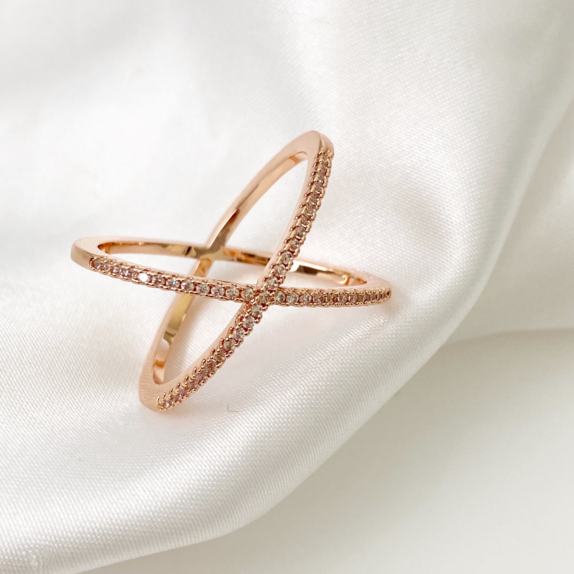 Ava Statement Ring - Rose Gold - Blush & Co.