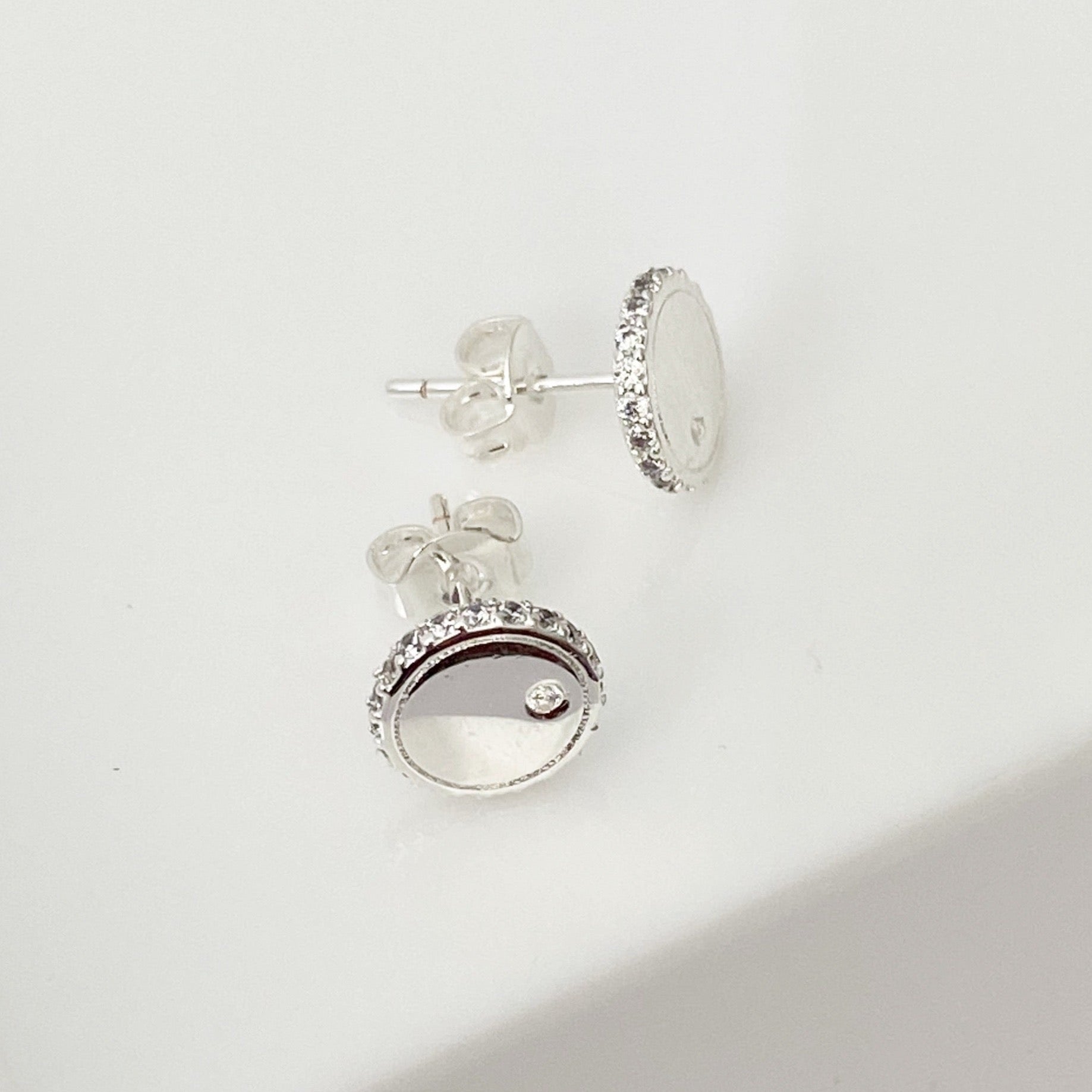 Diana Stud Earrings - Silver - Blush & Co.