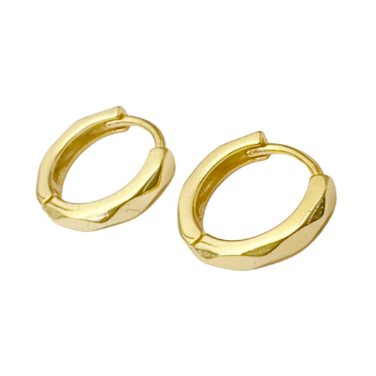 Isla Gold Huggie Earrings - Blush & Co.