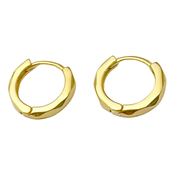 Isla Gold Huggie Earrings - Blush & Co.