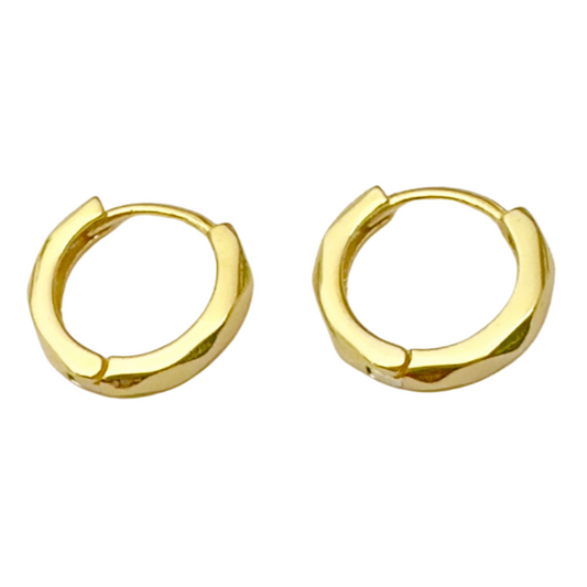 Isla Gold Huggie Earrings - Blush & Co.
