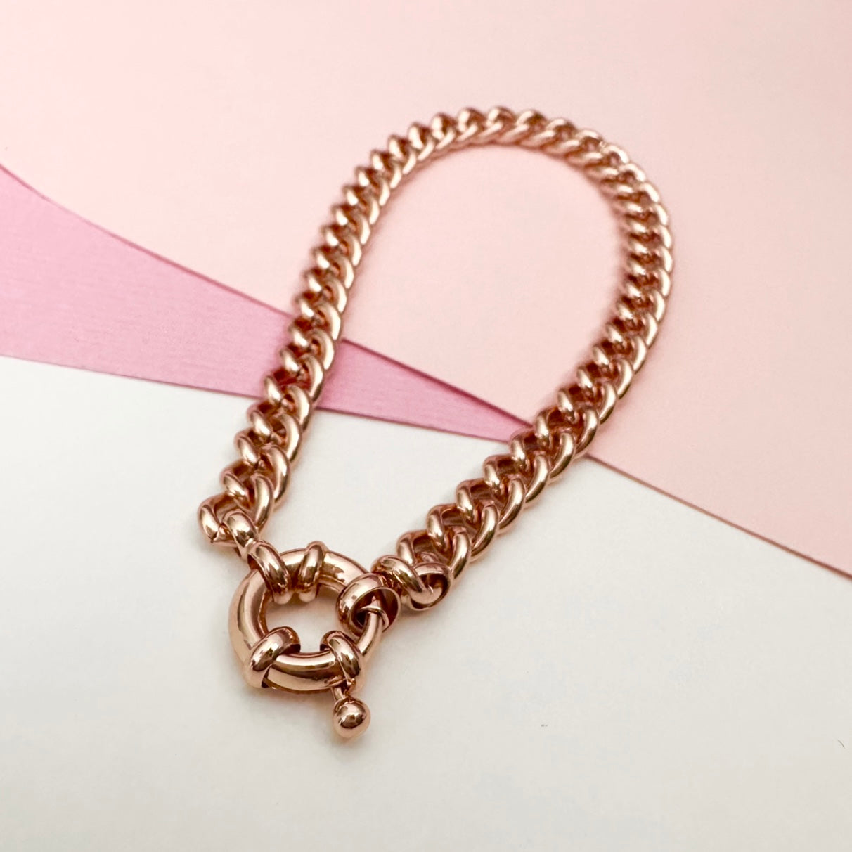 Poppy Rose Gold Bracelet - Blush & Co. Rose Gold Jewellery Australia