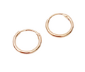 Rose Gold Sleeper Hoops - Blush & Co.