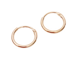 Rose Gold Sleeper Hoops - Blush & Co.
