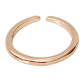Fine Band Rose Gold Toe Ring - Blush & Co.