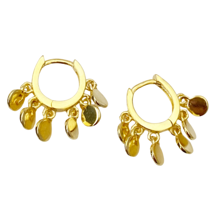 Harmony Huggie Earrings - Gold - Blush & Co.