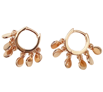 Harmony Huggie Earrings - Rose Gold - Blush & Co.