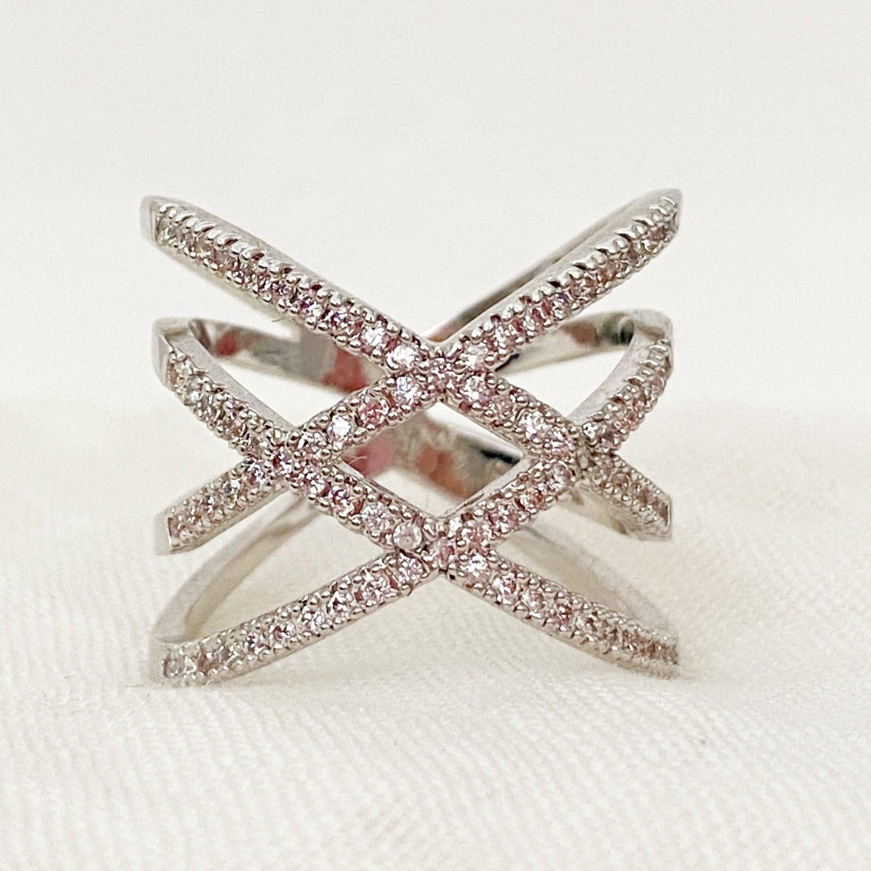 Brooklyn Silver Statement Ring - Blush & Co.
