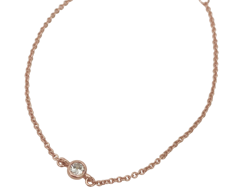 Alicia Rose Gold Bracelet - Blush & Co.