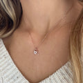 Tiffany Padlock & Key Necklace - Blush & Co.