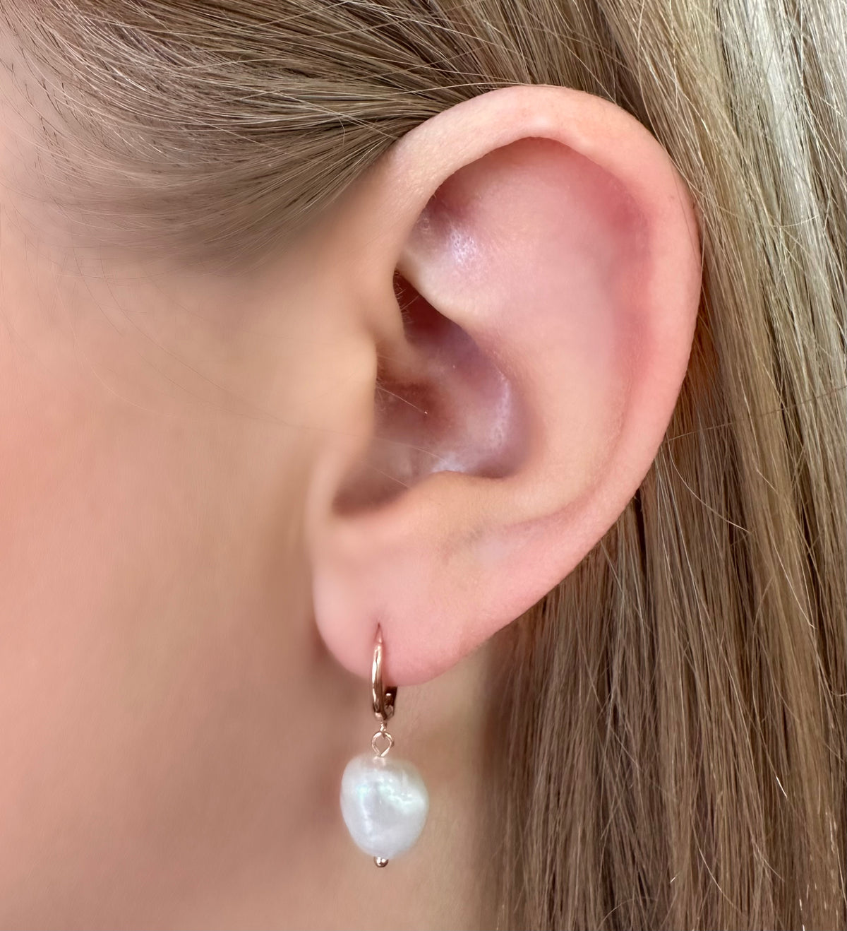 Josephine Rose Gold Earrings - Blush & Co.
