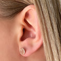 Diana Rose Gold Stud Earrings - Blush & Co.
