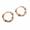 Ada Rose Gold Hoops - Blush & Co.