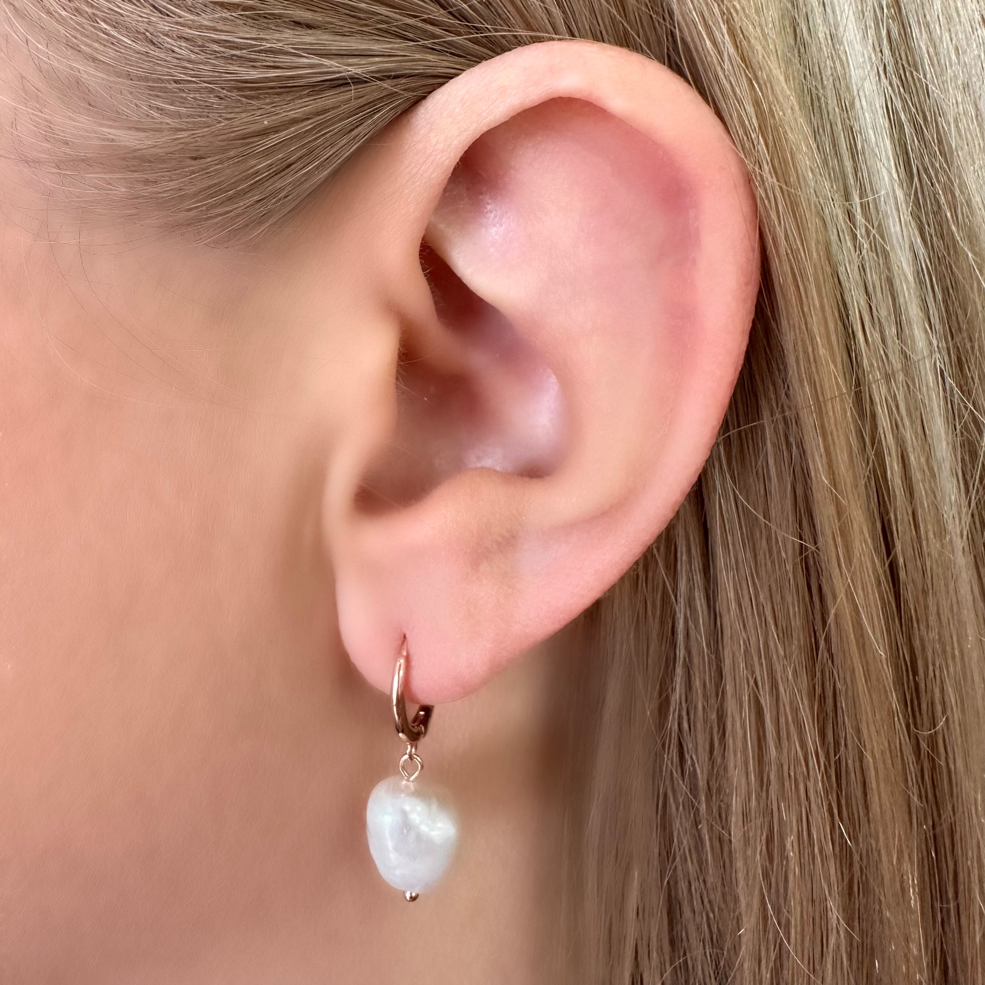 Josephine Rose Gold Earrings