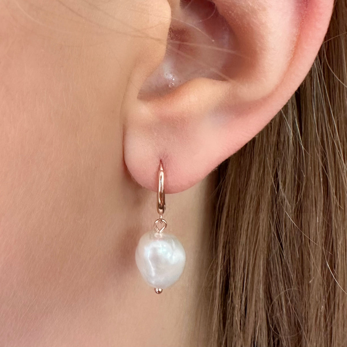 Josephine Rose Gold Earrings - Blush & Co.