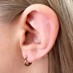 Ada Rose Gold Hoops - Blush & Co.