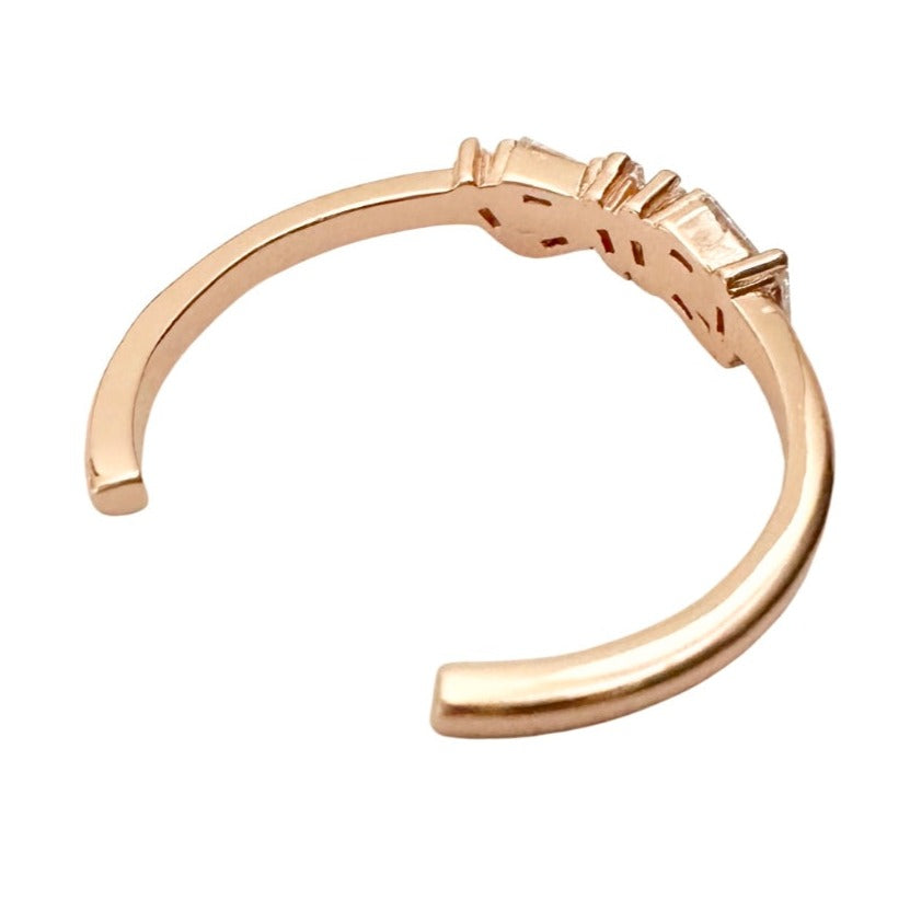Lily Rose Gold Ring - Blush & Co.
