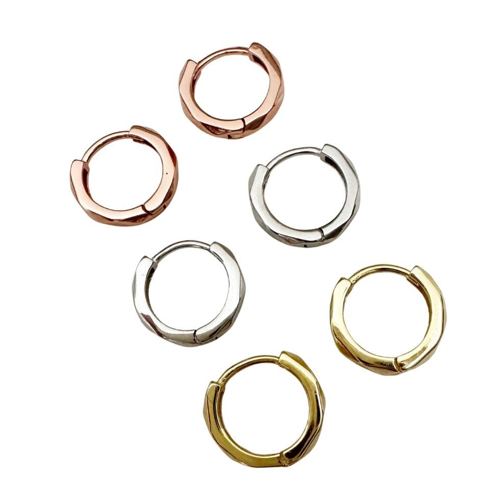 Isla Rose Gold Huggie Earrings - Blush & Co.