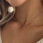 Melody Twisted Charm Necklace - Blush & Co.
