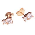 Ivy Double Stud Earrings - Blush & Co.