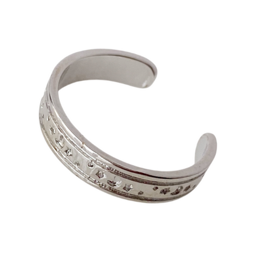 Spirit Silver Toe Ring - Blush & Co.